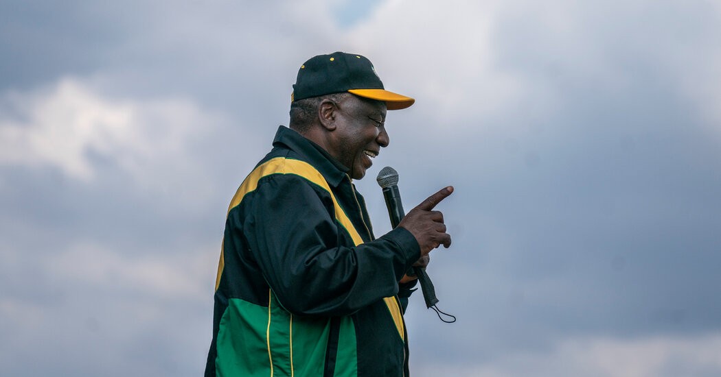 He Brokered Apartheid’s End. Can He Save South Africa’s Liberation Party?