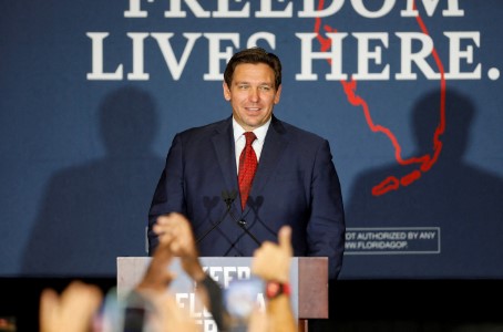 DeSantis’ campaign slogan