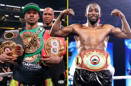 Terence Crawford and Errol Spence Jr