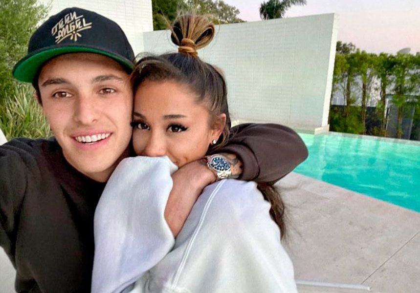 Dalton Gomez and Ariana Grande