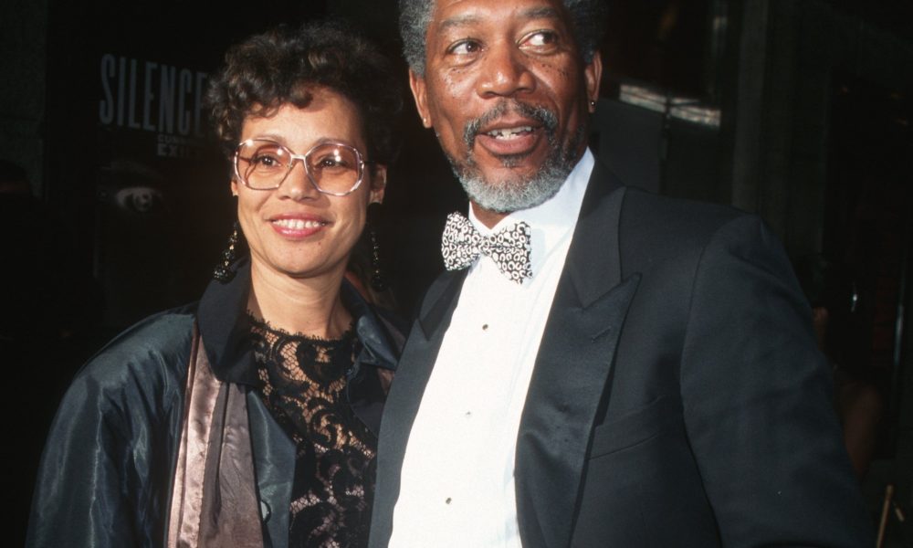 Morgan Freeman and his first wife, Jeanette Adair Bradshaw