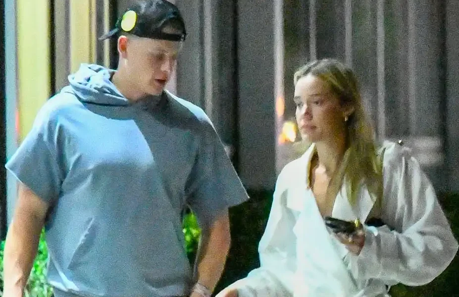 Joe Burrow and Olivia Ponton