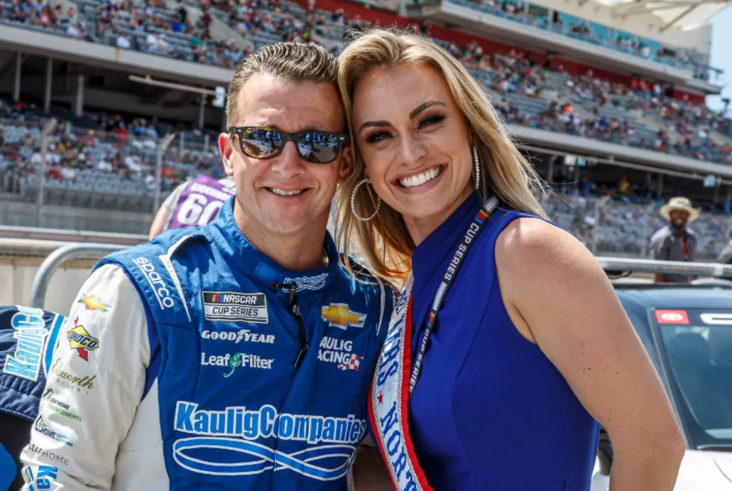 AJ Allmendinger's Wife Meet Tara Meador, Baby Aero & Their Life Beyond NASCAR