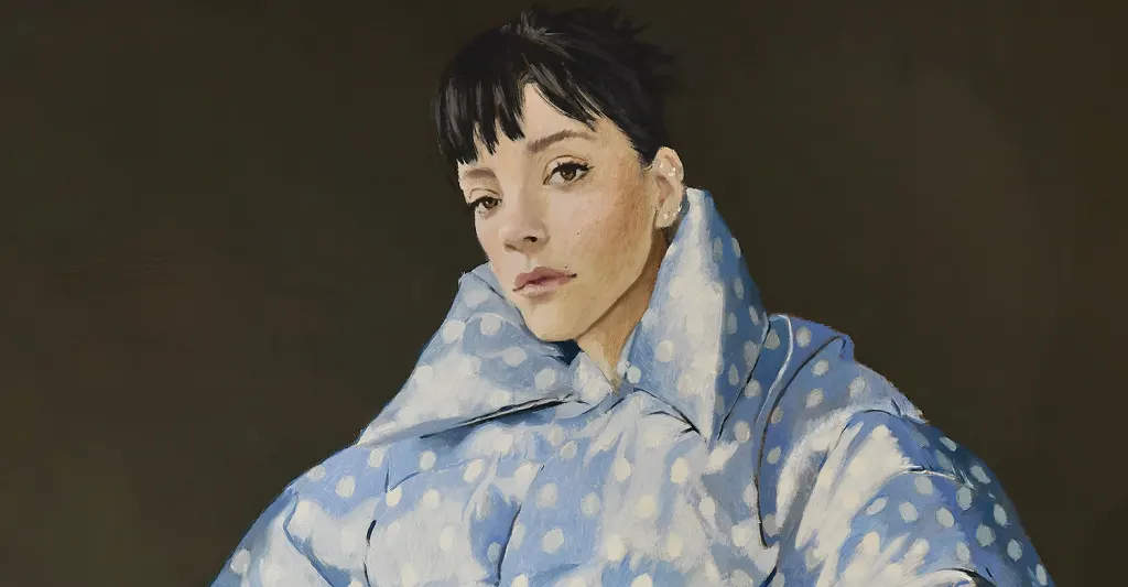 Cover art of Lily Allen’s album West End Girl, her first in seven years, reflecting the heartbreak and personal themes that inspired the revenge album following her split from David Harbour.