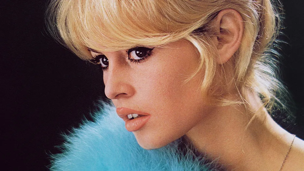Brigitte Bardot portrait from her 1950s–60s cinema peak, the era that built her $65 million net worth legacy.