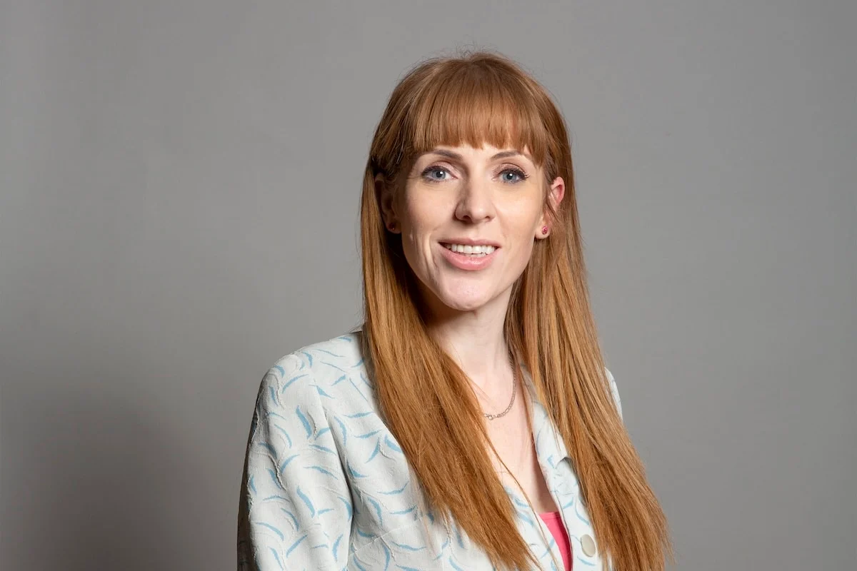 Angela Rayner official portrait, British politician and former Deputy Prime Minister of the UK.