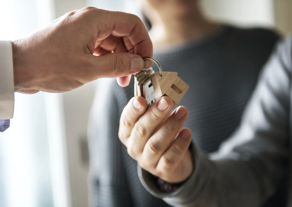 FIRST TIME BUYER WITH HOUSE KEYS