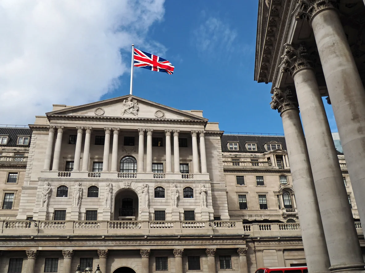 Bank of England, UK.
