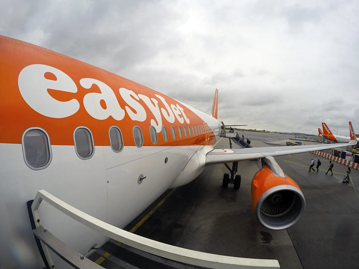 easyjet plane