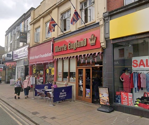 Merrie England, a West Yorkshire chain with six branches in Huddersfield, Halifax and Brighouse, announced this morning that all would close their doors with immediate effect