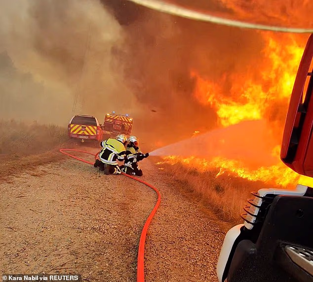 Due to unprecedented summer heat across Europe, Britain, France, Spain and Greece are all battling major wildfires, with France enduring its worst season on record