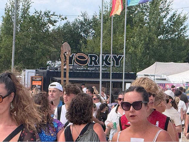 The Yorky stall (pictured) at Truck Festival is believed to be behind dozens of food poisonings