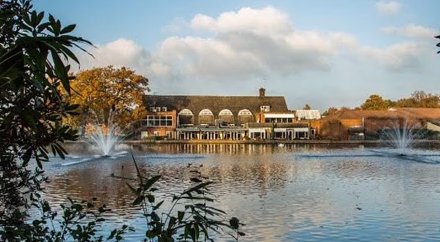 The St George's Hill Lawn Tennis Club sits within a gated estate in Weybridge, Surrey