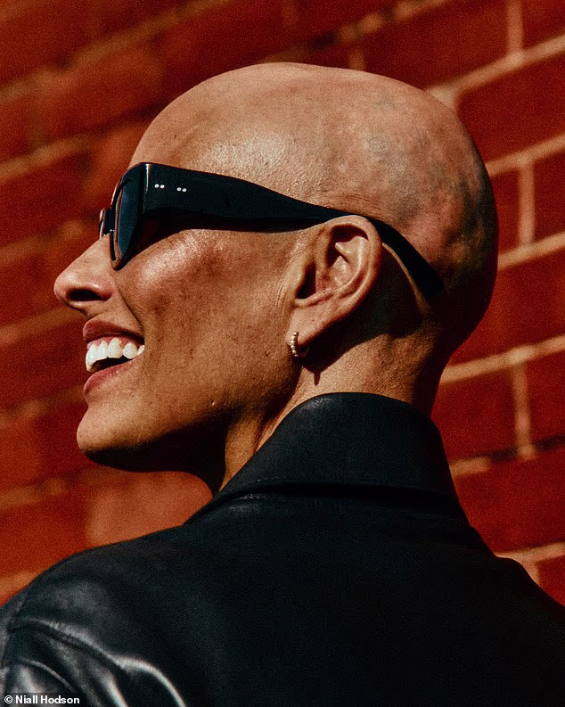 Melanie Sykes looked incredible as she showed off her bald head in her first campaign - for sunglasses brand Cubitts - since revealing her battle with alopecia