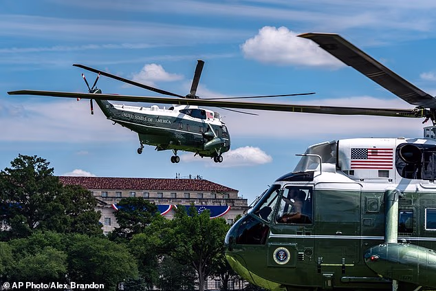 Marine One took off from Washington DC on Tuesday carrying Donald Trump. The NTSB and FAA are now investigating whether the helicopter flew too close to a commercial flight