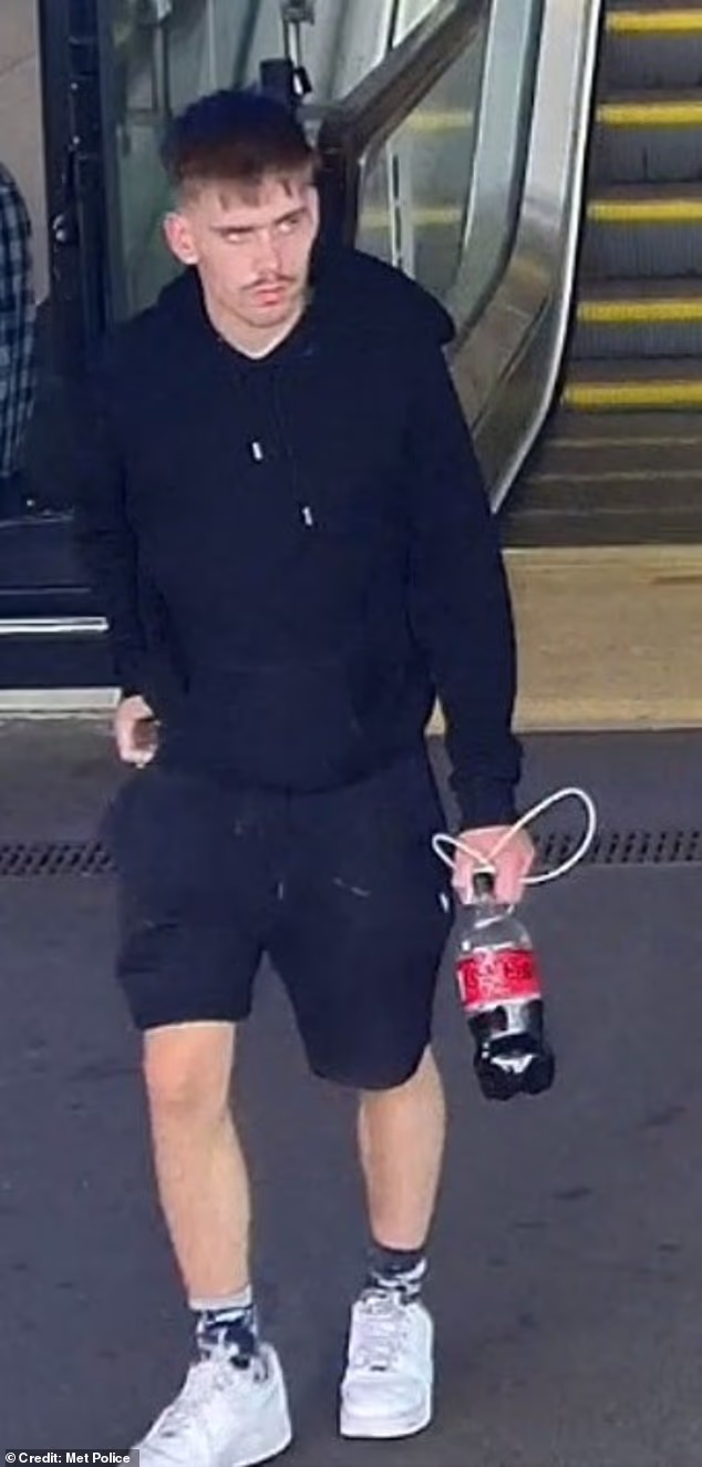 The British Transport Police has released a CCTV image of a man who they wish to speak to