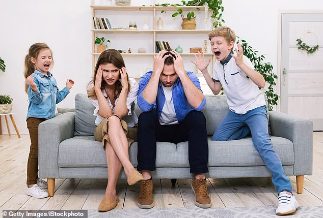 Daniel and Elinor regret adopting their children who have learning difficulties and mental health conditions (image posed by models)
