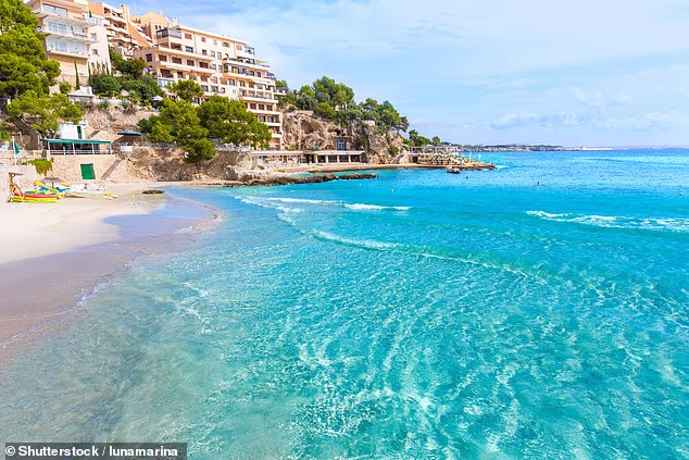 Majorca's Playa de Illetas has seen reports of 'biting fish' in recent days