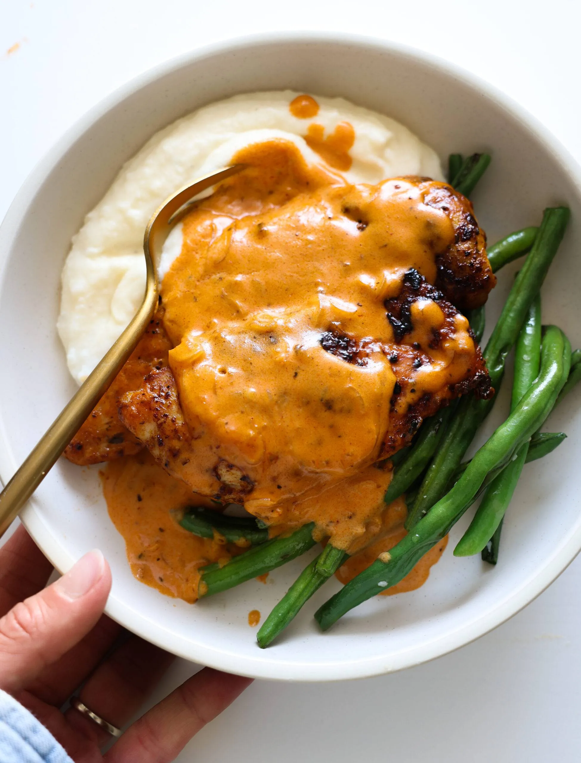 Chicken with Cajun Cream Sauce Recipe